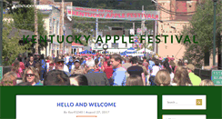 Desktop Screenshot of kyapplefest.org